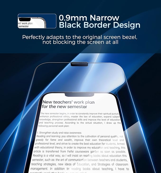 MAGIC JOHN 3rd Gen Upgraded for iPhone 12/12Pro Screen Protector 6.1 Inch,HD Clear,Shatterproof Tempered Film,Auto Dust-Elimination,Bubble Free,Easy Installation,2 Pack