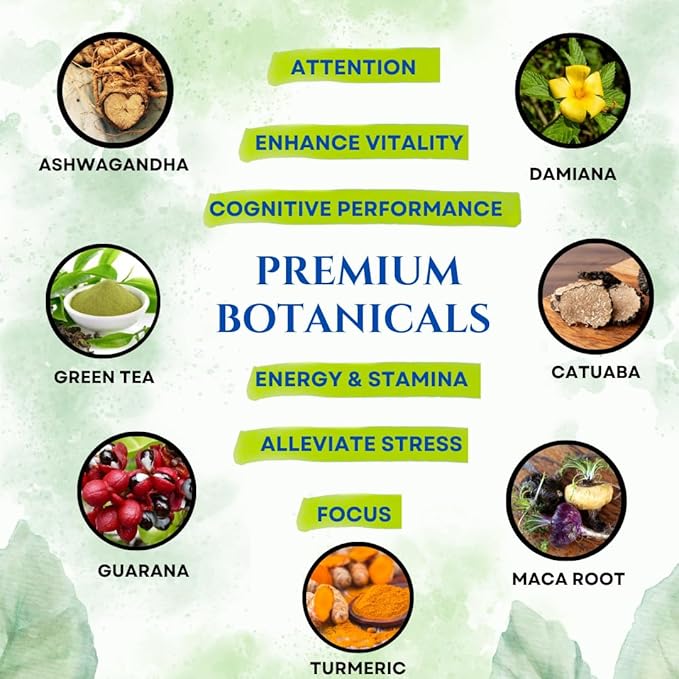 Brain Supplements for Memory & Focus - Nootropic Brain Health - Cognitive Performance, Clarity, Energy, Mental Vigor, Shilajit - Alpha Choline, Lion's Mane, Bacopa, 18 Premium Ingredients