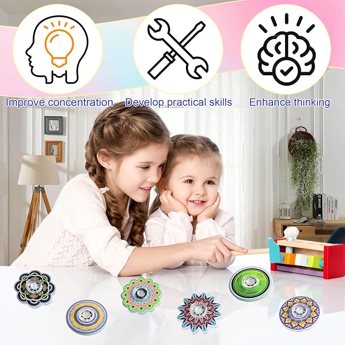 40pcs Funny Mini Fidget Spinners Fidget Toys Bulk,Return Gifts Party Favors Supplies Goodie Bags Stuffers for Kids Adults, Sensory Toys for Boys Girls Stress Relief,Treasure Box Toy Classroom Prizes