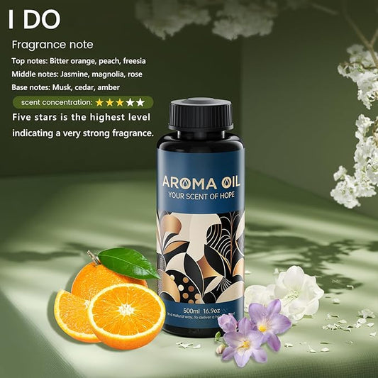 Essential Oils Set,16.9 fl oz (500 ml) I DO Scent,Hotel Collection Diffuser Oil Suitable for Your own Candles, Soaps, air freshener Spray, and Essential Oils for Commercial Aroma Diffuser