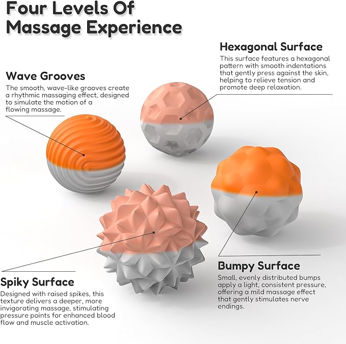 Magnetic Sensory Fidget Balls for Adults & Teens – 8PCS Silicone Textured Quiet Desk Toys for Anxiety Relief, Stress Relief Fidget Balls for Office, ADHD Focus Tools, Gifts for Coworkers or Friends