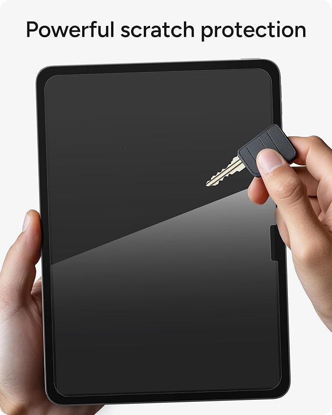 ZAGG Glass Elite Screen Protector for iPad 11-inch (A16) & iPad 10.9-inch (10th Gen) - 5X Stronger Tempered Glass, Smudge-Free, Easy Installation, Eco-Friendly with Recycled Glass