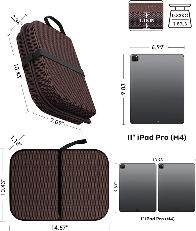 Gel Seat Cushion Portable Massage Travel Cushions, 14.5" x 10.5" Thick Foldable Seat Cushion for Car Office Chair Wheelchair Hip, Coccyx, Sciatica, Pressure Sores Tailbone Pain Relief