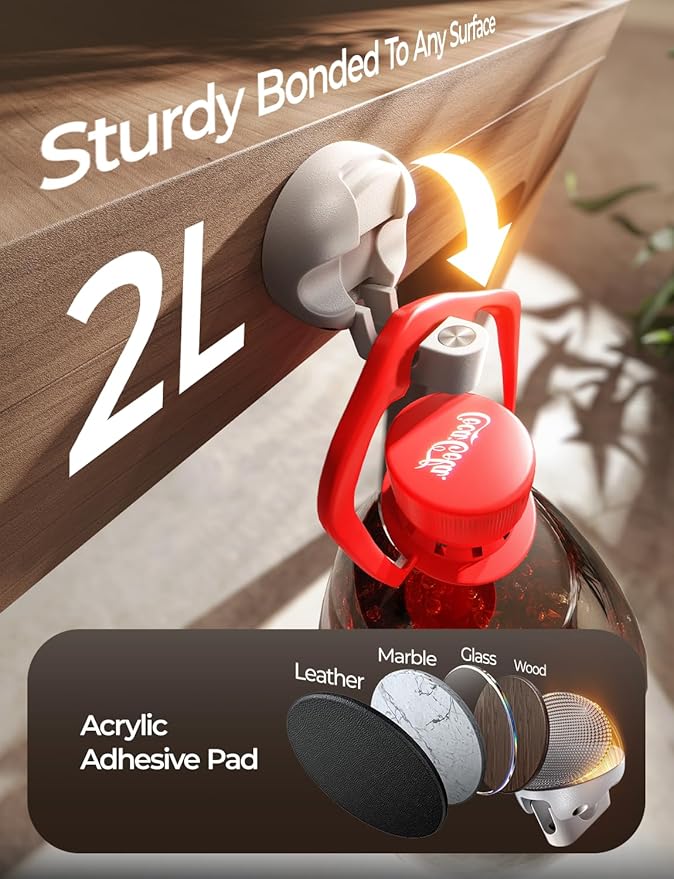 8 Pack Magnetic Cable Clips Organizer, LISEN Cord Holder for Nightstand [Smooth Adjustable] Adhesive Organizer for Cords Under Desk for Home Office Desk Car Wall Desktop Nightstand-White