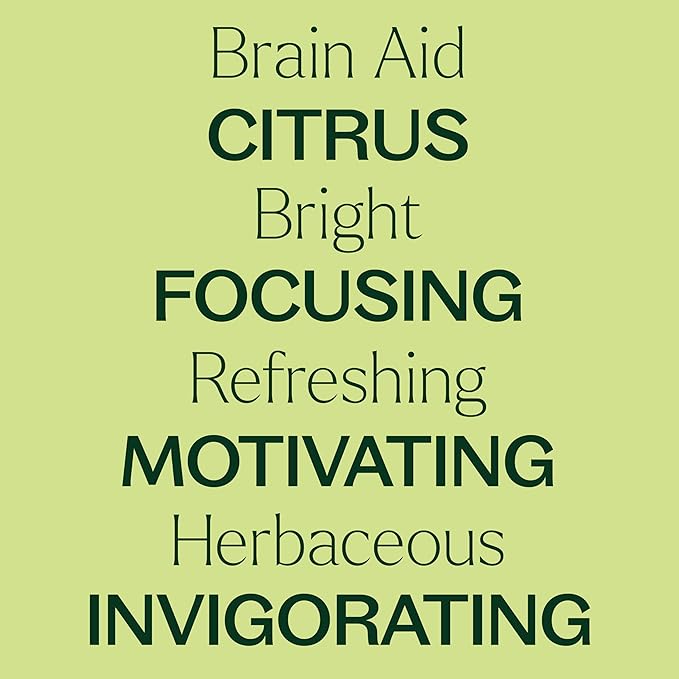 Plant Therapy Brain Aid Essential Oil Blend for Focus & Attention 100% Pure, Undiluted, Natural Aromatherapy, Therapeutic Grade 30 mL (1 oz)