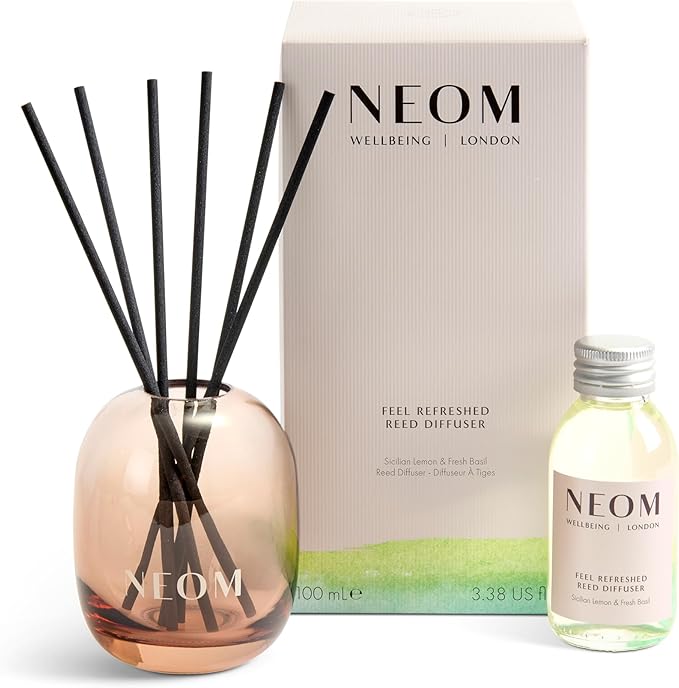 NEOM- Reed Diffuser (Reed Diffuser 100ml, Feel Refreshed)