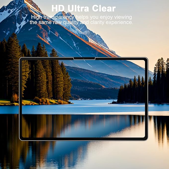 SIBEITU 2 Pack Screen Protector for iPad Pro 13 Inch 2024 Release Model M4 (7th Generation), HD Clear Scratch Resistent for iPad Pro 13" M4, Case Friendly & Apple Pencil Compatible Touch Sensitive