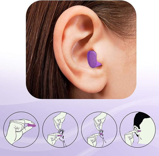 MOLDEX Ultra Soft Foam Earplugs 20 Pairs Comfortable Earplugs for Sleeping Noise Cancelling Snoring Work Travel Sleeping Studying Shooting Concerts 33db Highest NRR – Made in USA