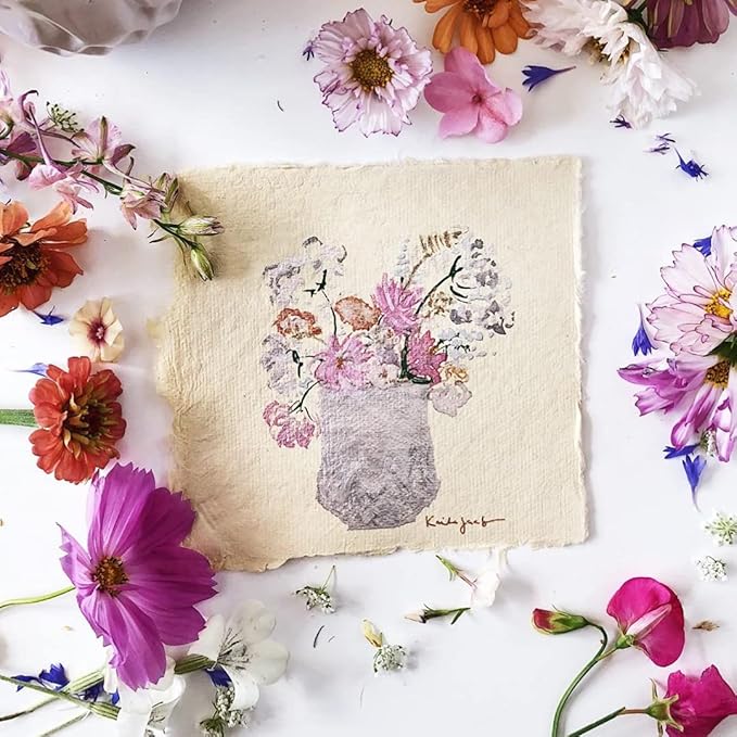 The Growing Candle, Coffee Scented, 9oz Ceramic Pot, Aromatherapy Candles, 100% Soy, Cream and Espresso Aroma for Home, Astrid