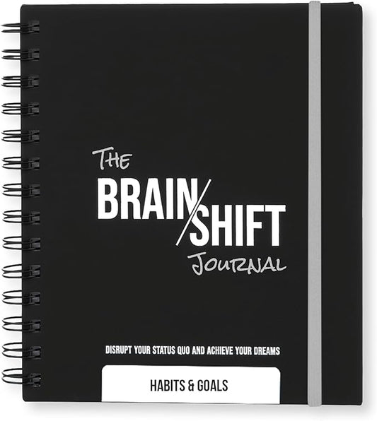 The Behavior Shift Brain Shift Journal: Habits & Goals - Productivity Planner with Guided Prompts for Habit, Goal & Personal growth- Gratitude & Manifestation journal -13 Week Planner & Self Care Tool