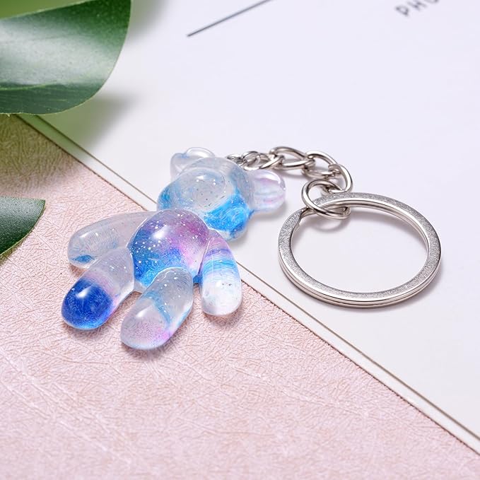 Pocket Bear Hug, Anxiety Relief Gift, Mental Health Positivity Gifts, Autism Fidget Gift, Stress Relief Gifts for Friend, Comforting Present for Son Daughter Back to School, Light Blue
