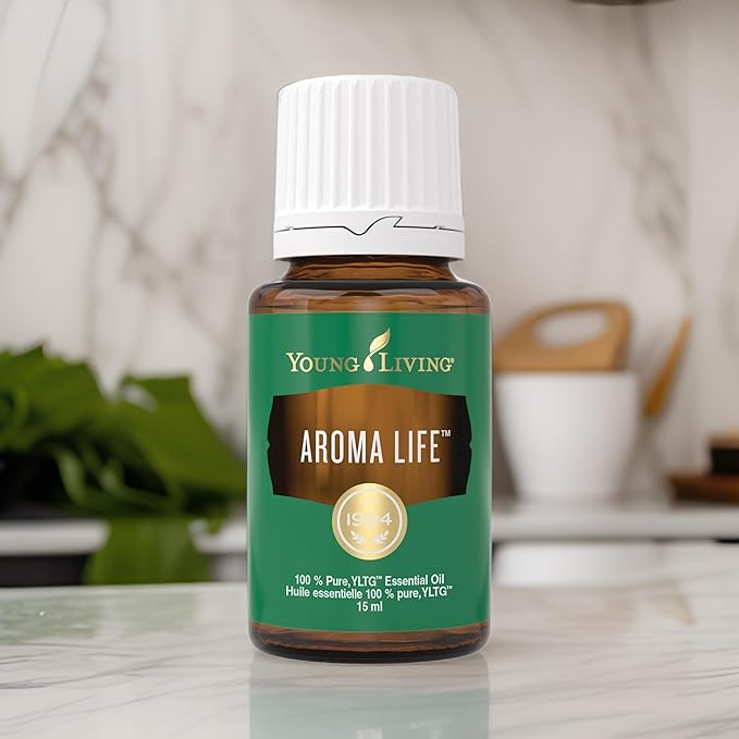 Young Living - Aroma Life Essential Oil 15 ml | Ideal for Soothing Massages & Aromatherapy Diffusers for Relaxation | 100% Pure & Premium Grade | Has a Calming Aroma