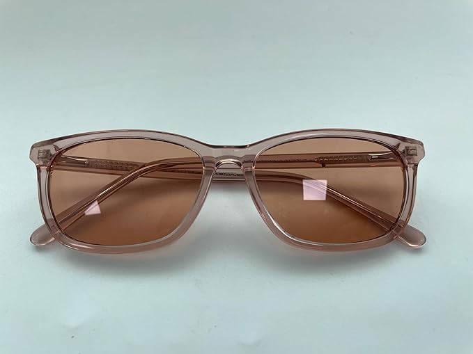 Bloomoak Rose Migraine Glasses, FL- Flex Light Sensitivity Relief Glasses for Fluorescent LED Glare,Photophobia, Eye Strain