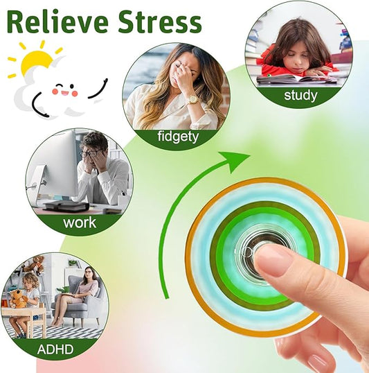 30 Pack Fidget Toys Spinner Bulk Gifts Party Favors for Kids Adults,Sensory Toys Goodie Bags Stuffers for Boys Girls Autism ADHD Stress Relief,Treasure Box Toy Classroom Carnival Prizes Supplies