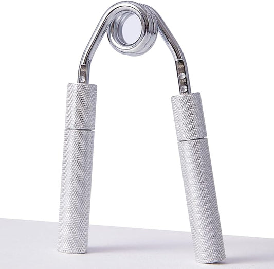 Hand Gripper Strengthener, 40–160 lbs Adjustable Resistance, All-Metal Grip Trainer with Carbon Steel Spring and Aluminum Handles