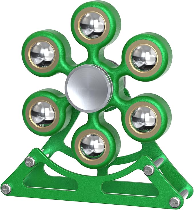 Desk-Fidget-Toys for Ferris-Wheels-Spinner: 4mins Metal Kinetic-Spinner Cool-Gadgets for Office Home School Christmas, EDC-Toy ADHD Tools Cool-Stuff Stress Relief Gift for Kid Children Teen Adult