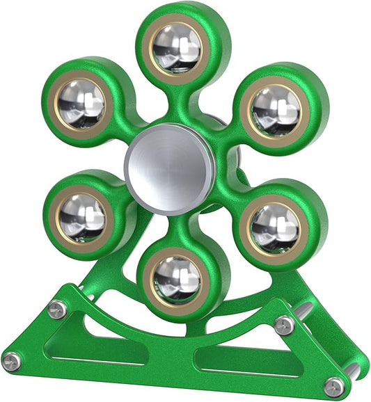 Desk-Fidget-Toys for Ferris-Wheels-Spinner: 4mins Metal Kinetic-Spinner Cool-Gadgets for Office Home School Christmas, EDC-Toy ADHD Tools Cool-Stuff Stress Relief Gift for Kid Children Teen Adult