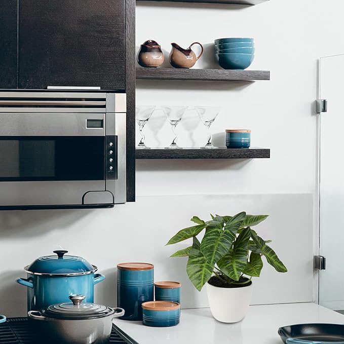 Briful 2 PCS Artificial Potted Alocasia Begonia Calathea Plants Mini Fake Plants in Plastic Pot Small Greenery Faux Plants Indoor for Home Office Desk Room Table Bathroom Bedroom Decorations