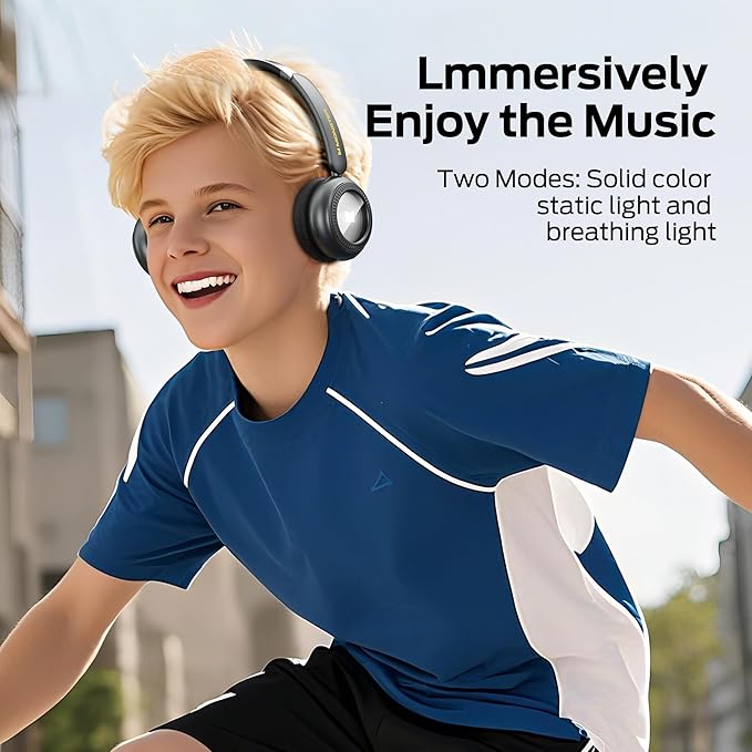 Monster N-Tune MINI 01 Wireless On-Ear Headphones - Bluetooth 6.0 Wireless Headset with Speed Charge, Clear Audio, 50H Playtime, Comfortable & Lightweight Design, Hands-Free Calls (Black)