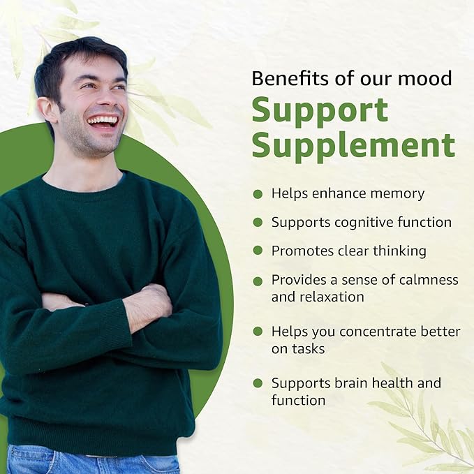 MemorySupport Brain Health Formula | Supports Mental Clarity, Recall & Concentration* | USDA Organic Nootropic Blend with Ginkgo Biloba & Ashwagandha | 60 Vegan Caps | Made in USA