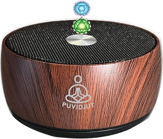 Sound Frequency Machine,Meditation Generator Instrument,Tone Device Tools - Solfeggio Frequencies Bath for Yoga, Mindfulness, Vibration System of Chakra Balancing, 5 Tones, 3 Timers