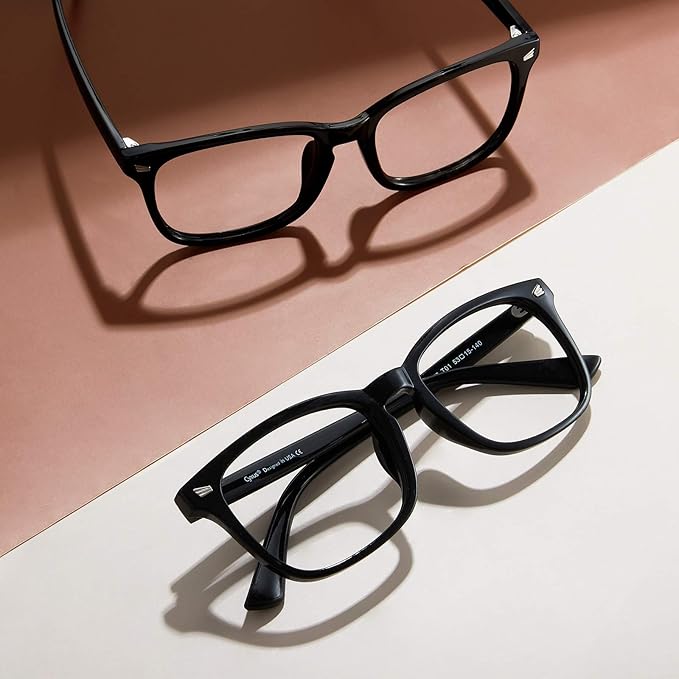 Cyxus Blue Light Glasses for Men Women Reduce Eye Strain UV Blocking for Computer Screen 8082
