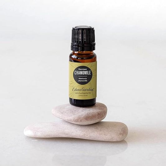 Edens Garden Chamomile- German Essential Oil, 100% Pure Therapeutic Grade (Undiluted Natural/Homeopathic Aromatherapy Scented Essential Oil Singles) 10 ml