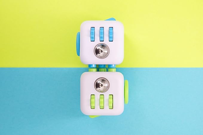 Antsy Labs The Original Fidget Cube, Stress Relief Desk Toy with 6 Sides, Gadget for Focus, Anxiety Relief, Sensory Processing Challenges, Fun Gift for Kids, Teens, and Adults, Pocket-Sized, Fresh
