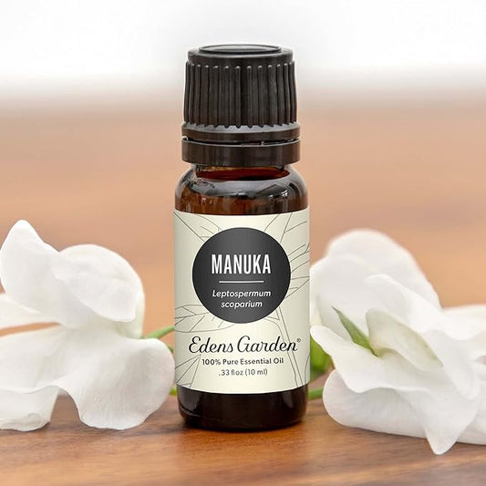 Edens Garden Manuka Essential Oil- 100% Pure Premium Grade, Undiluted, Natural, Therapeutic, Aromatherapy, The Best for Diffuser, Skin, Hair, Kid Safe 30 ml (1 fl oz)