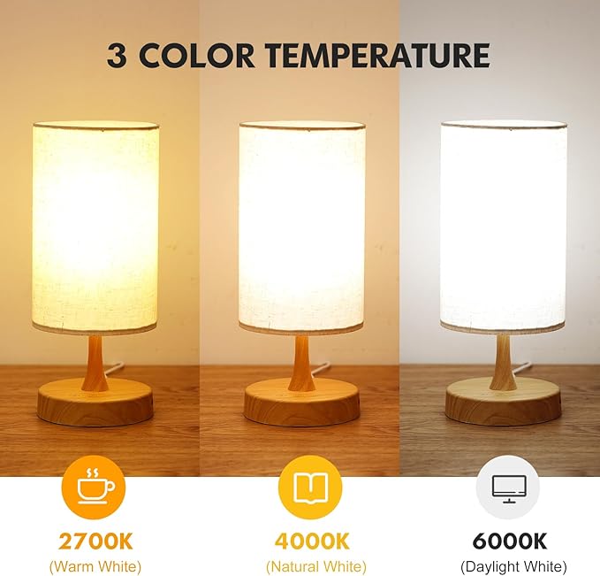 Light Therapy Lamp, Sunlight Lamp 10000 Lux with Remote Control, 3 Color Temperature & 4 Brightness Level & Timer, Daylight Lamp for Home, Office, Decoration