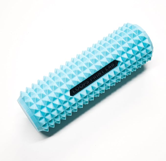 ZenStick – Spikey Sensory Fidget Toy with Steel Balls for Anxiety Relief, Focus, Stress Reduction & Mindful Stimulation (Light Blue)