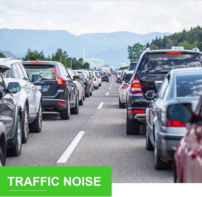 Tondiamo 200 Pairs Ear Plugs Reusable Silicone Earplugs with Cord Sleeping Individually Wrapped Hearing Protection Noise Cancelling Earplugs for Work Construction Shooting Sports(Green, Black)