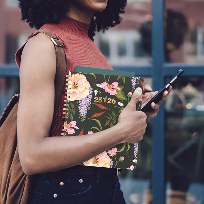 Cambridge Planner 2025-2026 Academic, Pen+Pillar, Weekly & Monthly, 8-1/2" x 11", Large, Tulip (PP13-905A)