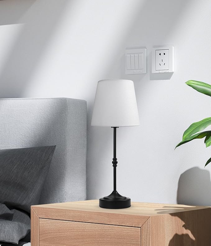 Cordless Lamp Rechargeable LED Table Lamp, 5000mAh Battery Operated, 3 Level Brightness, Portable Night Bedside Lamp, Ambient Desk Light for Home Decor, Patio, Restaurant, Dinning