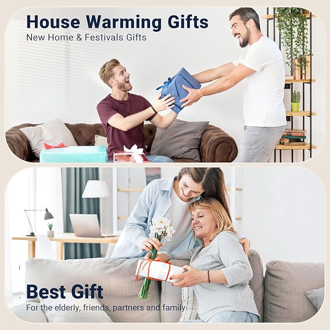 16.5" Large Digital Wall Clock: 11 RGB Colors Wall Mount Decor Clock for Living Room Bedroom Office Classroom, House Warming Gifts New Home Decor, Birthday Gifts for Men Women Gray