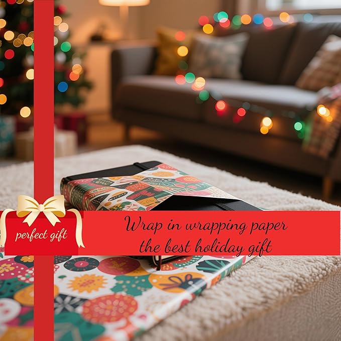 KaiRuiYing Lined Journal Notebooks, 3 Pack, 160Pages, Medium 5.5 x 8.6 inch, College Ruled, A5-100 GSM Thick PaperHardcover Notebooks, Journaling Notebooks for Work, Writing, School (Black)