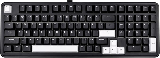 EPOMAKER TH99 Tri-Mode Wireless Mechanical Keyboard with 8000mAh Battery, Hot Swappable Custom RGB Gaming Keyboard with Numpad, Gasket Creamy for PC/Mac/Office (Black)