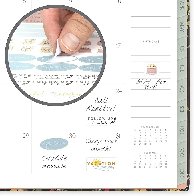 Cambridge 2026 Planner, Weekly & Monthly, 8.5" x 11", Large, Pen+Pillar, Monarch (PP22-905-26)