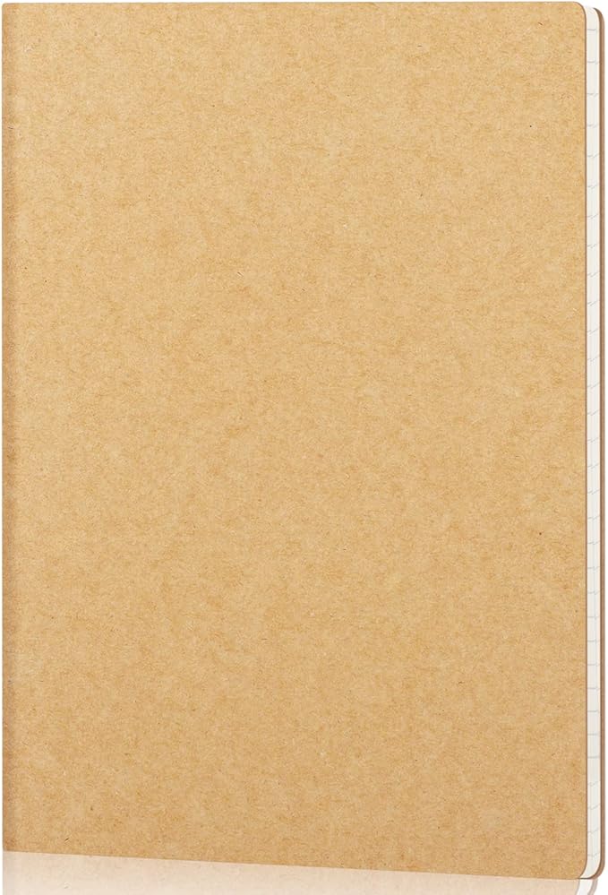 EUSOAR Composition Notebooks College Ruled, 1 Pack A4 11" x 8-1/2",40 Sheets/ 80 Pages, 100gsm Thick Paper, Line Journal Notebook for Note Taking, Large Travelers Journals, for Office Work Diary