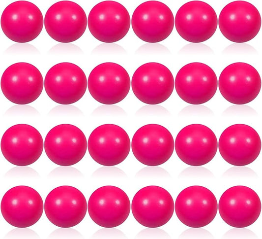24 Pcs Rose red Foam Stress Ball Squeeze Stress Relief Balls for Kids and Adults Hand Exercise Sensory Relief Toys for Anxiety ADHD Autism （Rose red）