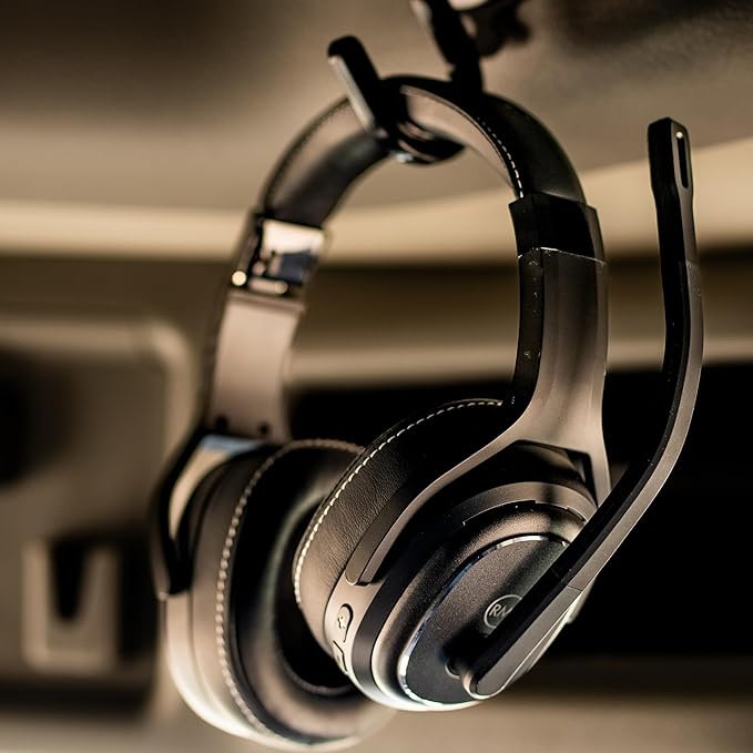 Rand McNally ClearDryve 220 Premium 2-in-1 Wireless Headset for Clear Calls with Noise Cancellation, Long Battery Life & All-Day Comfort