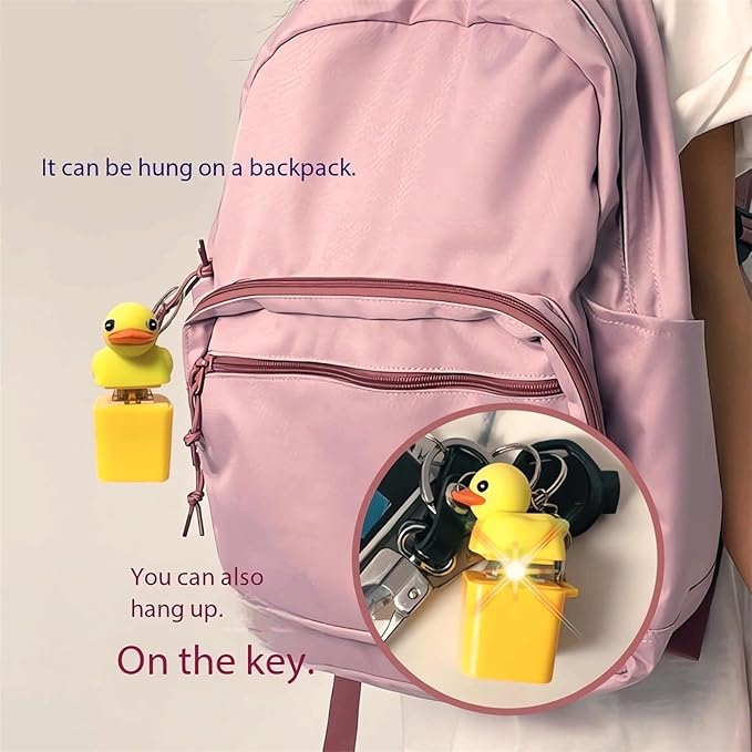 Quackey Fidget Toy That Quacks Quacking Duck Fidget Toy Keychain Stress Reliever Squeaky Anxiety Stress Relief Toy Duck Keyboard Keycaps That Quack Button Fidget Key Board Clicker Sensory Toys