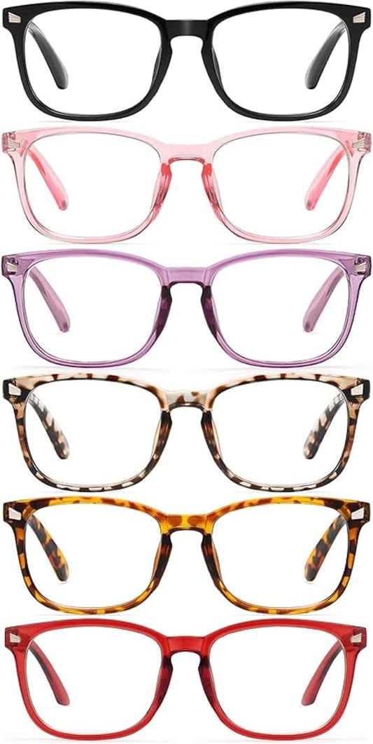 CCVOO Reading Glasses for Women/Men, Eyeglasses, Blue Light Readers for Women/Men, Computer Eye Glasses, Cheaters