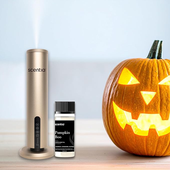 Pumpkin Boo Essential Oil – 50ml Premium Fall Fragrance Oil for Diffusers, Candles & DIY – Cozy Pumpkin Spice Scent for Home, Autumn Décor & Thanksgiving Gifts
