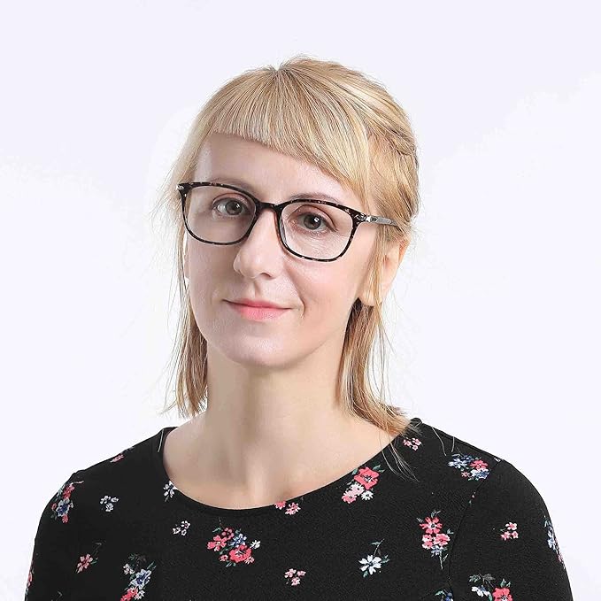 LifeArt Blue Light Blocking Glasses, Anti Eyestrain, Computer Reading Glasses,TV Glasses for Men and Women