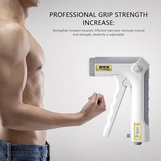 Grip Strength Trainer, Hand Grip Strengthener kit(5 Pack), Adjustable Grip Exercises,Finger Grip Strengthener, Hand Grip Strengthener for Musicians Athletes and Hand Injury Recovery