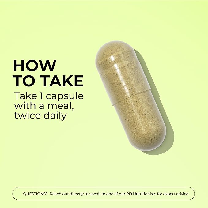 HUM Flatter Me Digestive Enzymes for Women & Men, Digestive Health Bloating Supplement with Ginger & Peppermint Leaf, Fast Acting Anti Bloat Pills Multi Enzyme for Debloating, Vegan, 60 Capsules