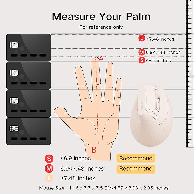 Ergonomic Wireless Mouse Pink,Bluetooth Vertical Mouse with BT5.0/4.0/2.4G, Rechargeable with Battery Indicator,Ergonomic Design for Comfort and Reduced Wrist Strain for Home,Office Use Pink