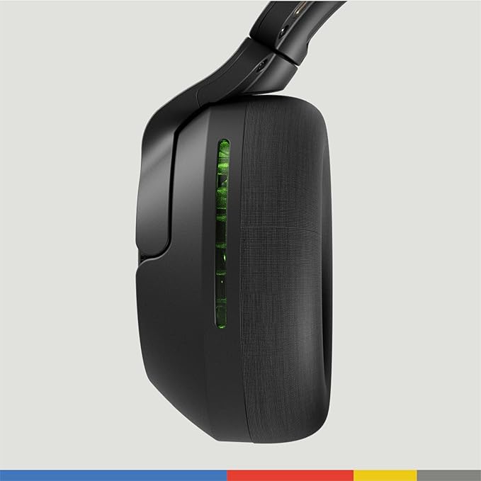 Skullcandy Crusher PLYR 720 Wireless Gaming Headset, Ultimate Immersion and Comfort, THX Spatial Audio, Multi-Sensory Bass, Removable Mic, Xbox, PC, PlayStation, Wireless Transmitter - Digi-Black Xbox