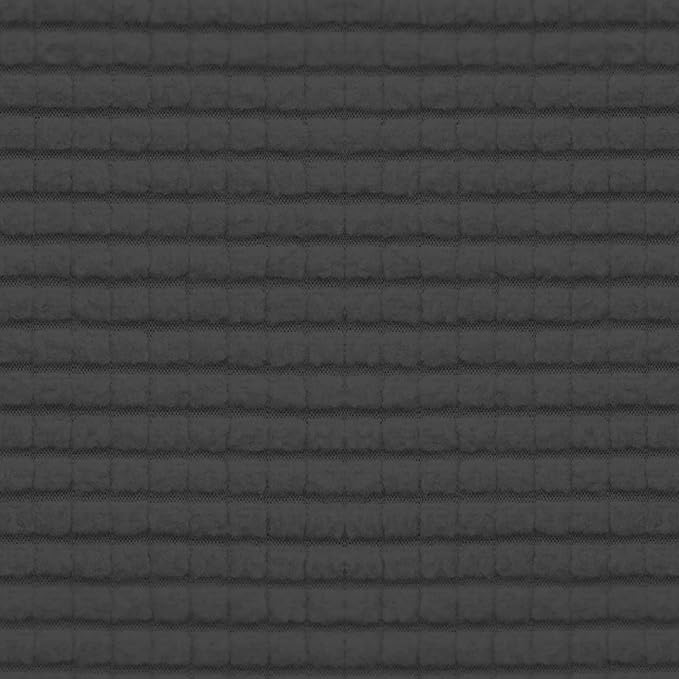 Easy-Going Stretch Individual Chair Couch Cushion Cover Sofa Cushion Furniture Protector Sofa slipcover Soft Flexibility with Elastic Bottom (3-Piece Sofa Cushion Cover, Dark Gray)